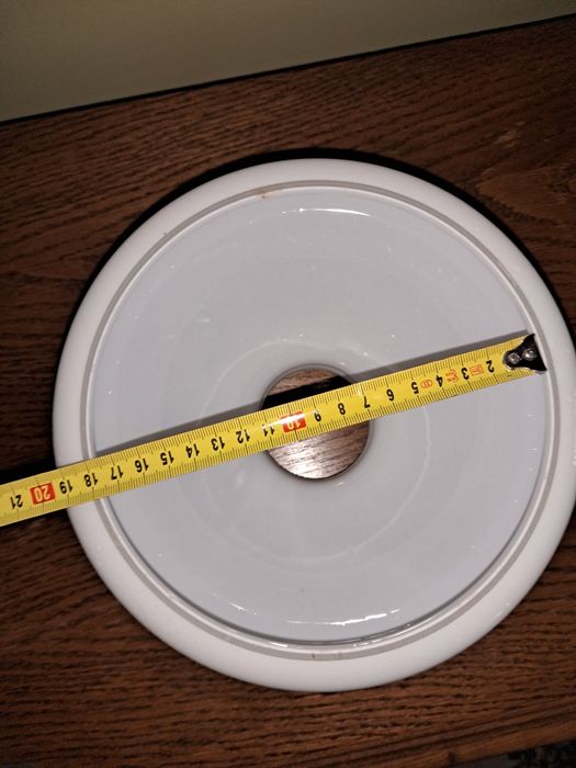 Скляний плафон до настільної лампи