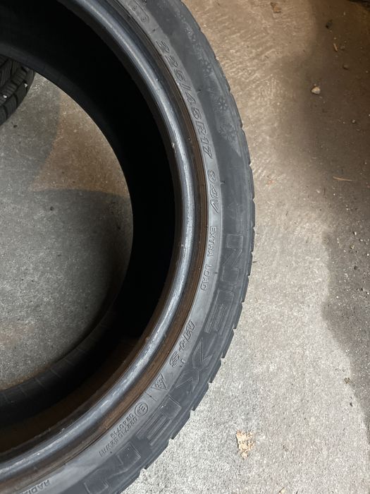 2x 225/45/17 Nexen Winguard Sport idealny stan 7,5mm zimowe 2szt