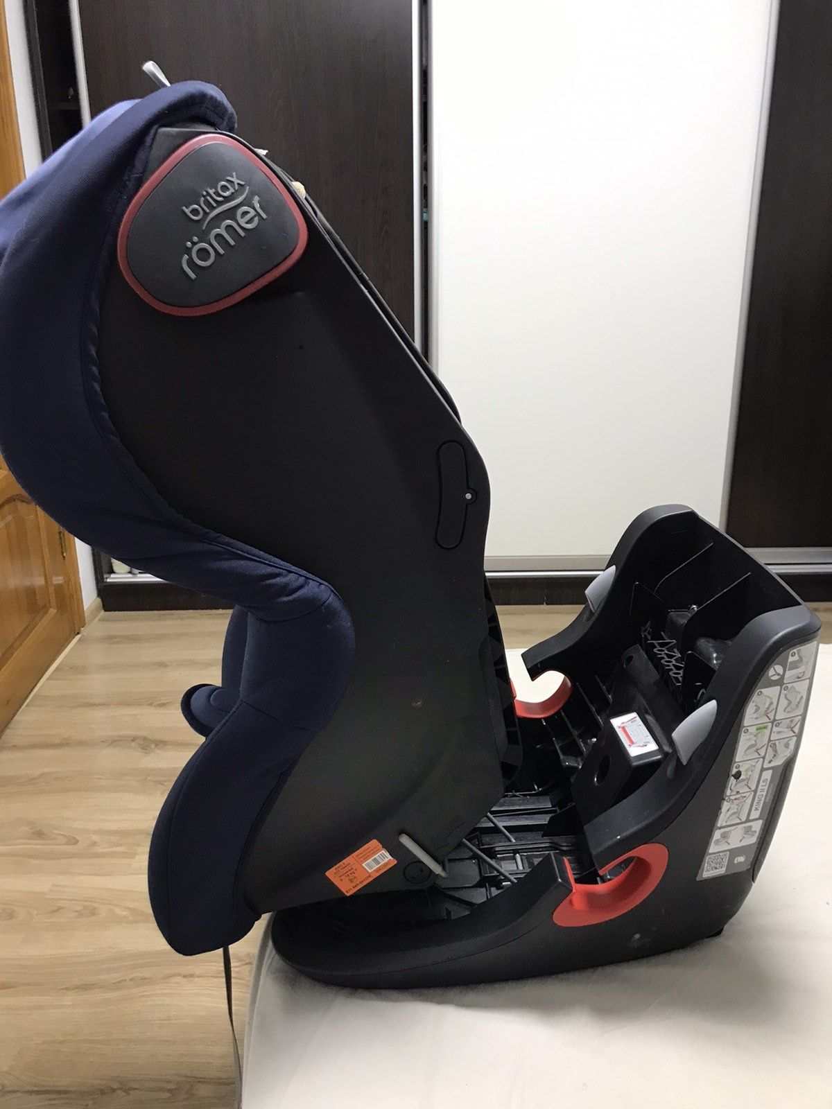 Автокрісло Britax-Romer King II Ls Black Series Moonlight Blue