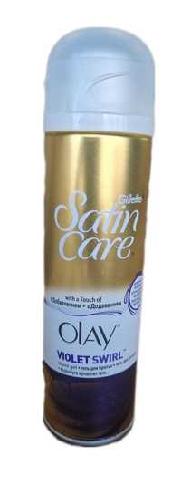 Żell do golenia Gillette Satin Care Olay Violet Swirl