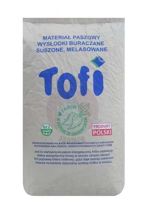 Melasowane Wysłodki TOFI 30 KG
