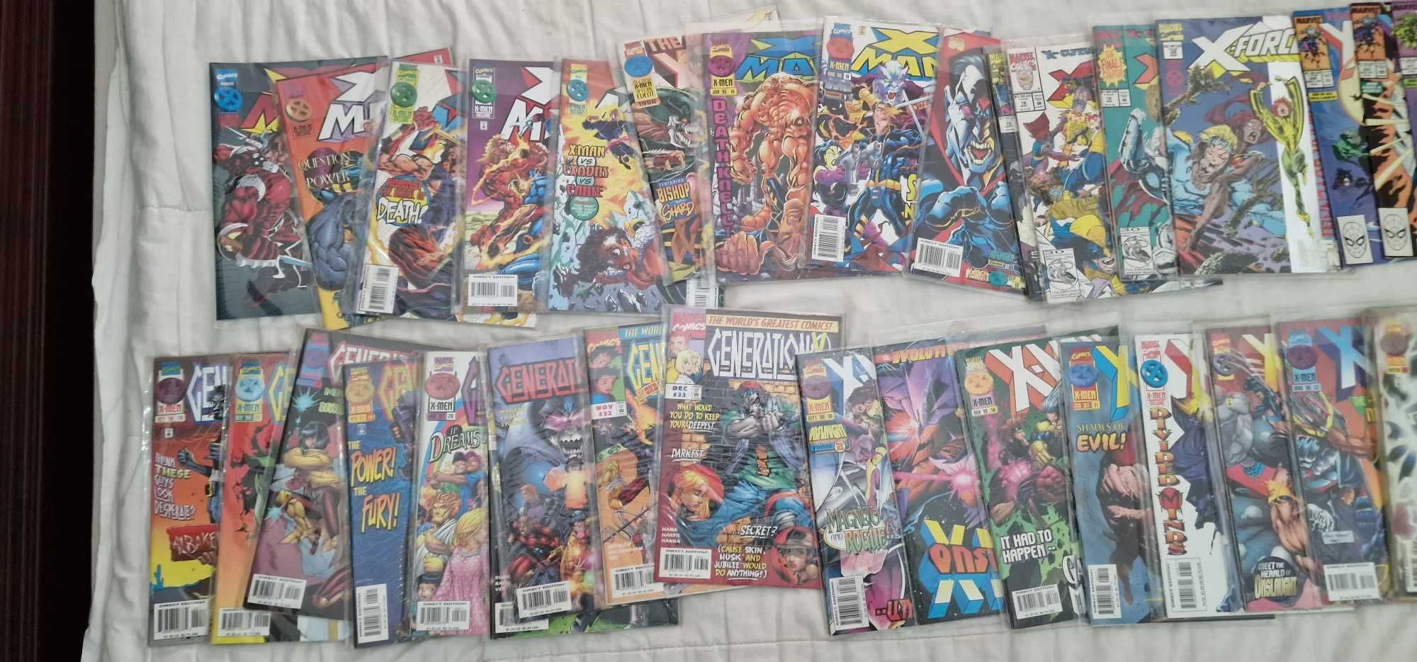 BD americana- Títulos diversos dos X-Men