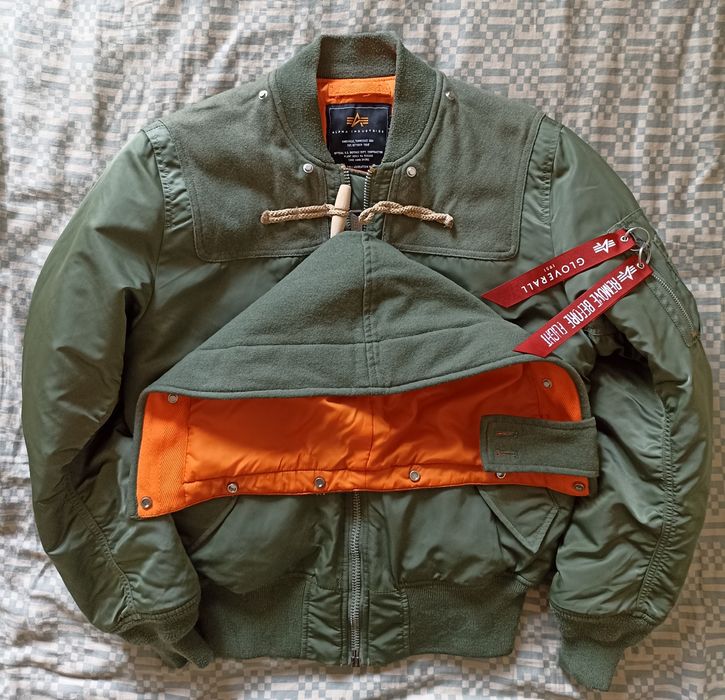 Kurtka Alpha industries MA 1 flyers roz m ocieplany gloverall