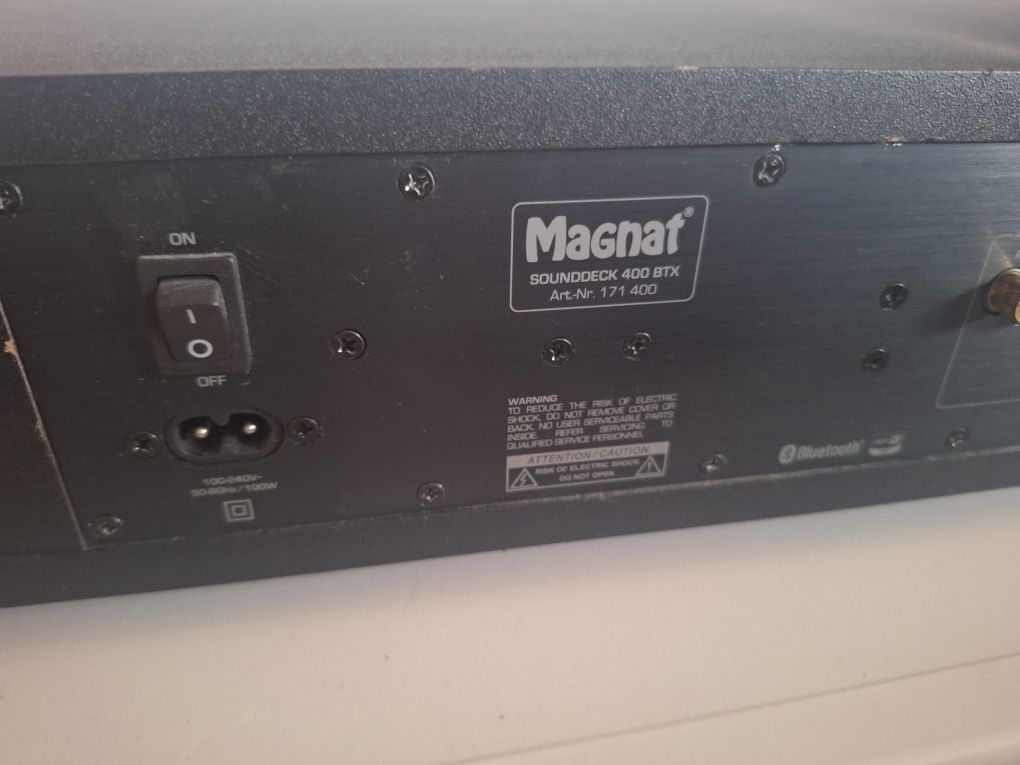 Soundbar Magnat sounddeck 400 DIGITAL optical coaxial Super Bluetooth