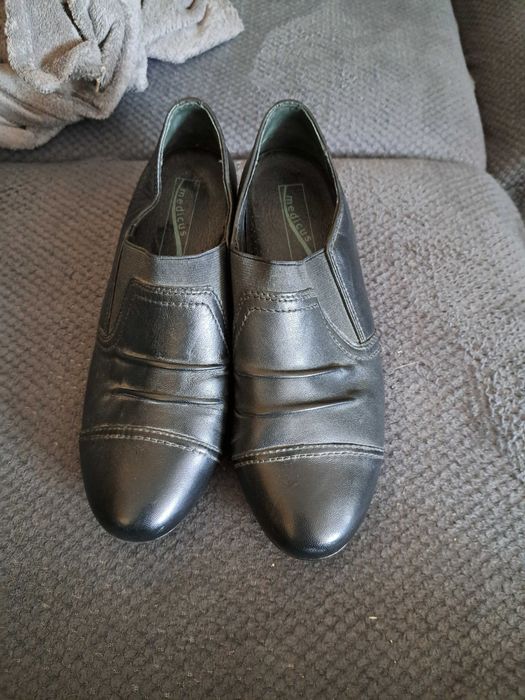 Półbuty damskie skórzane rozm.6 i 1/2