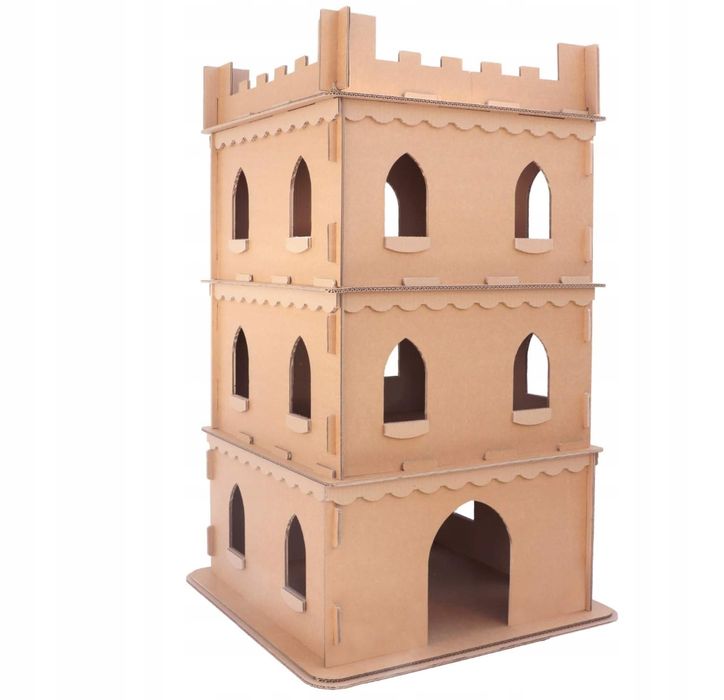 Smiley Pack Zamek Dla Kota Z Tektury Falistej Powystawowy