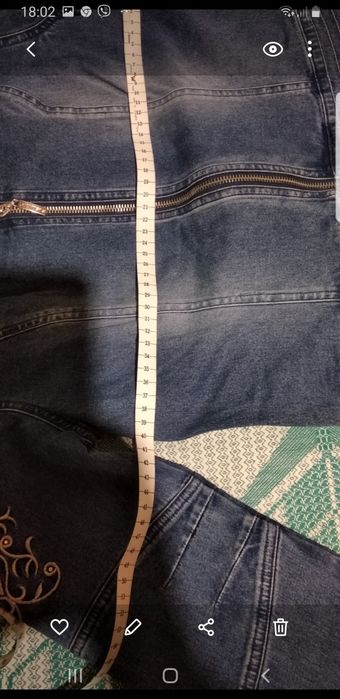 Пиджачок джинсовый 42 р.