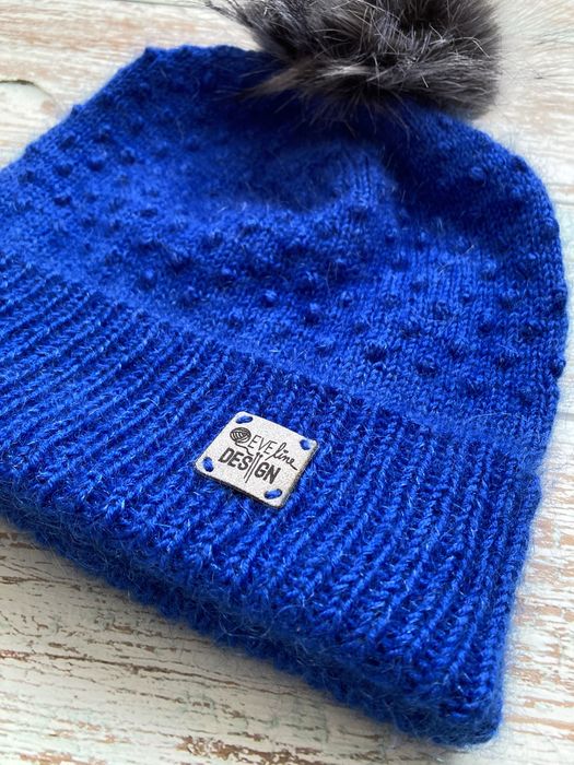 NOWA ciepła habrowa czapka na zimę