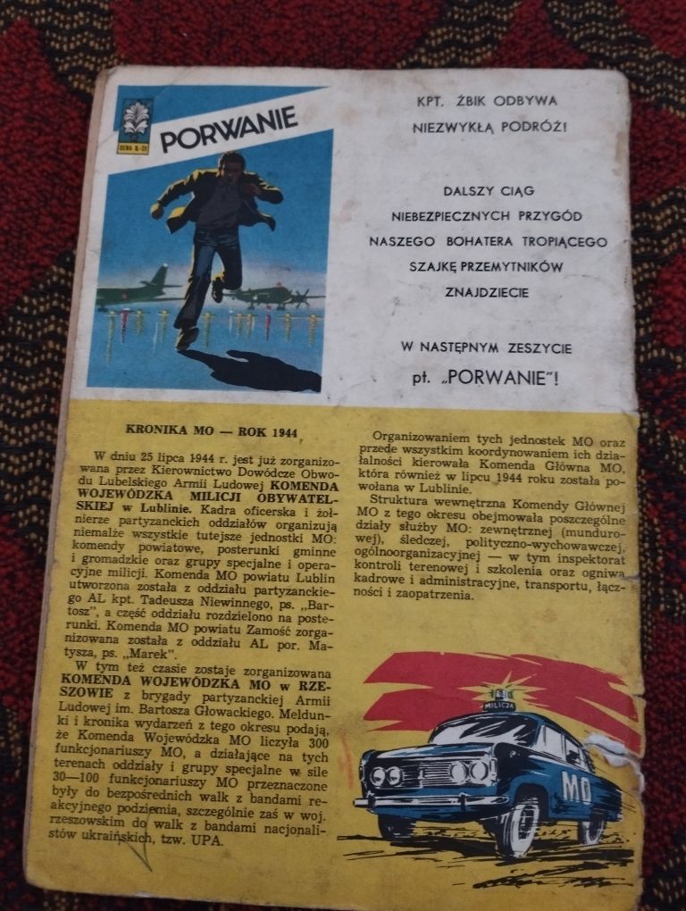 Komiks, Kapitan Żbik Podwójny mat wyd II, 1974