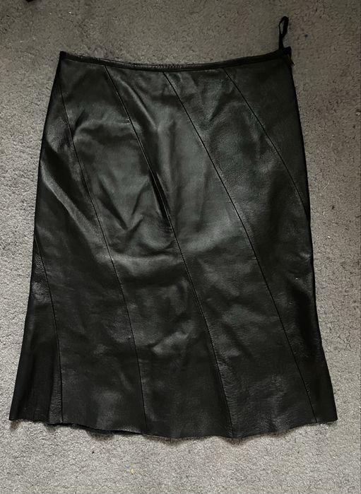 Шкіряна спідниця vero moda