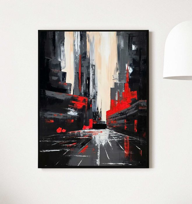 Pulso da Metrópole 60 × 80 cm