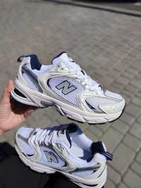 New Balance 530 White Navy Silver Premium