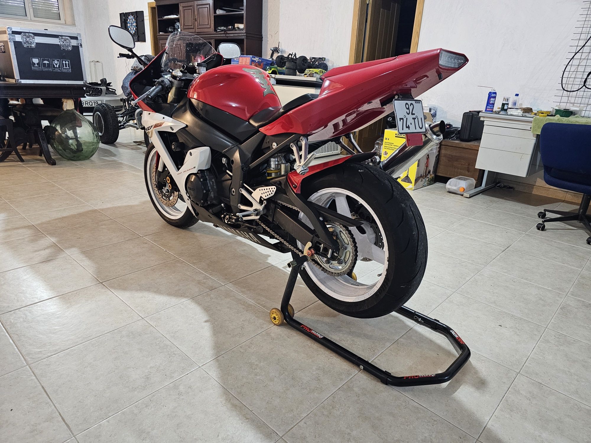 Yamaha r1 2002 injecção