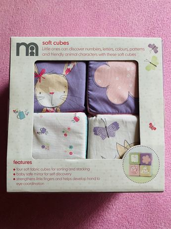 Mothercare кубики мягкие текстильные Mothercare