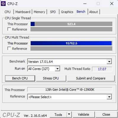 Процесор Intel Core i9-13900K (24 ядра, 32 потоки, Socket 1700)