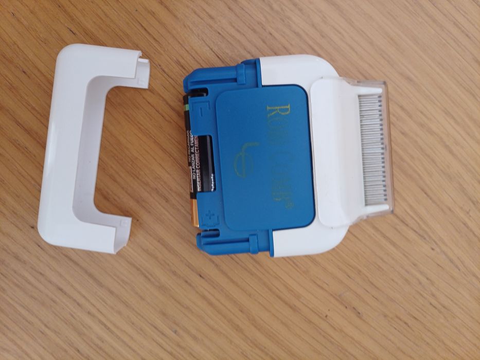 Pente eléctrico para piolhos e lêndeas