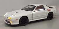 Mazda RX-7 White модель 1:24 Jinlifang. Металл, звук, свет.