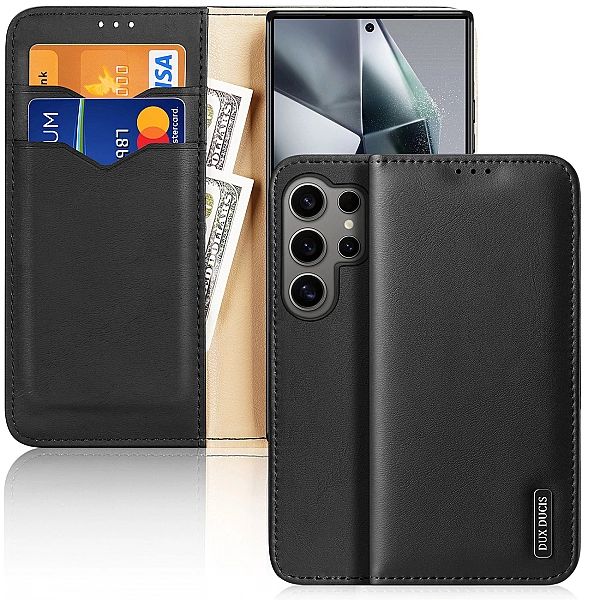 Etui Dux Ducis Hivo z klapką i blokadą RFID do Samsung Galaxy S24 Ultr