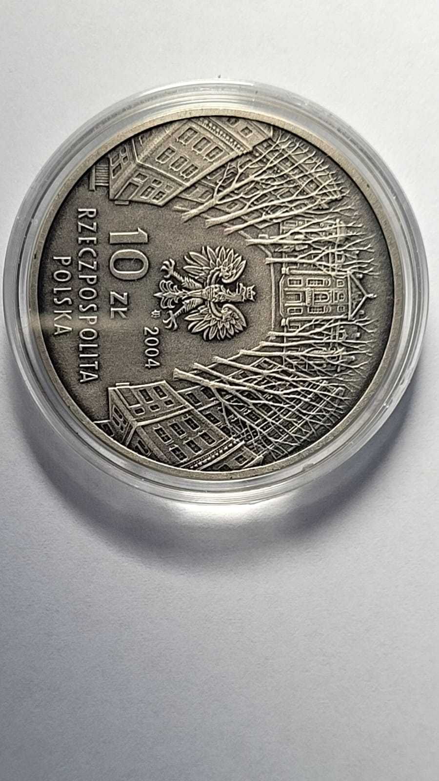 100 lecie Akademii Sztuk Pięknych w Warszawie ASP - 10 zł 2004 srebro