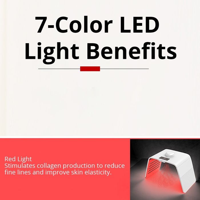 Equipamento Fototerapia LED 7 cores