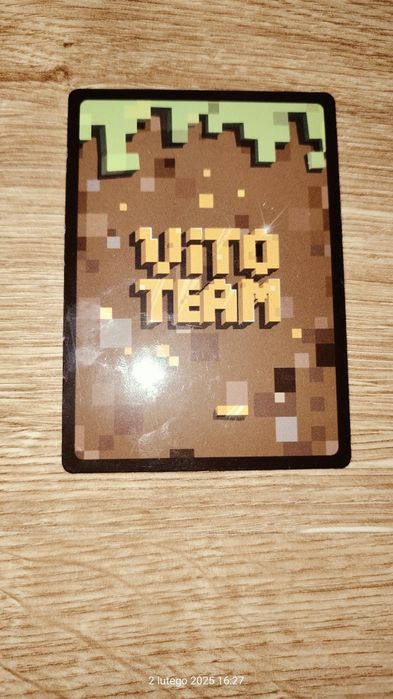 Karty Minecraft Vito Team - 33 sztuki
