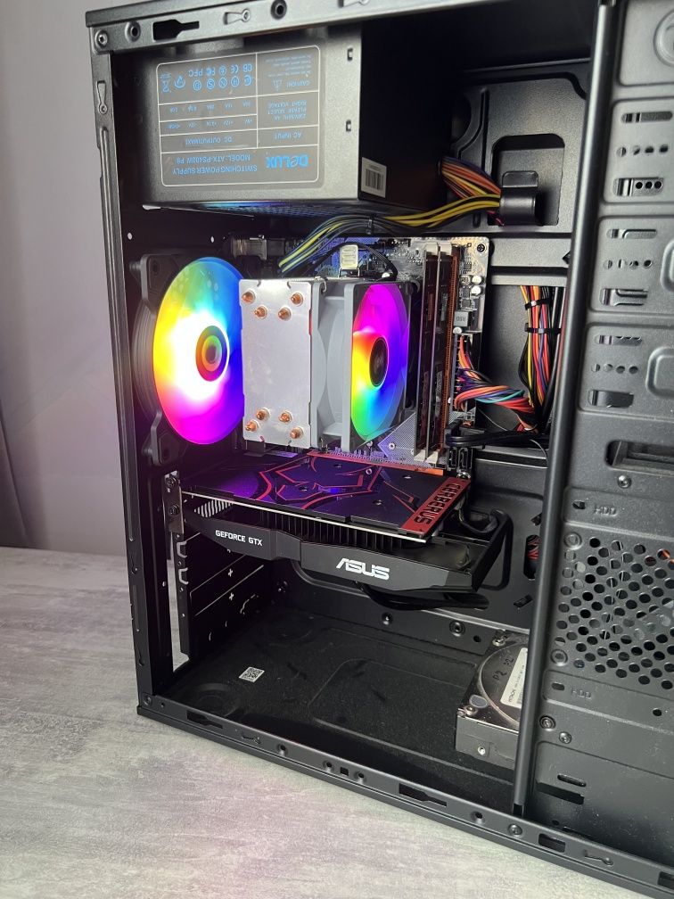 Бюджетний комп'ютер для ігор i7 3770 GTX 1050Ti 16GB SSD HDD