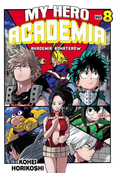 My Hero Academia 08 (Używana) manga