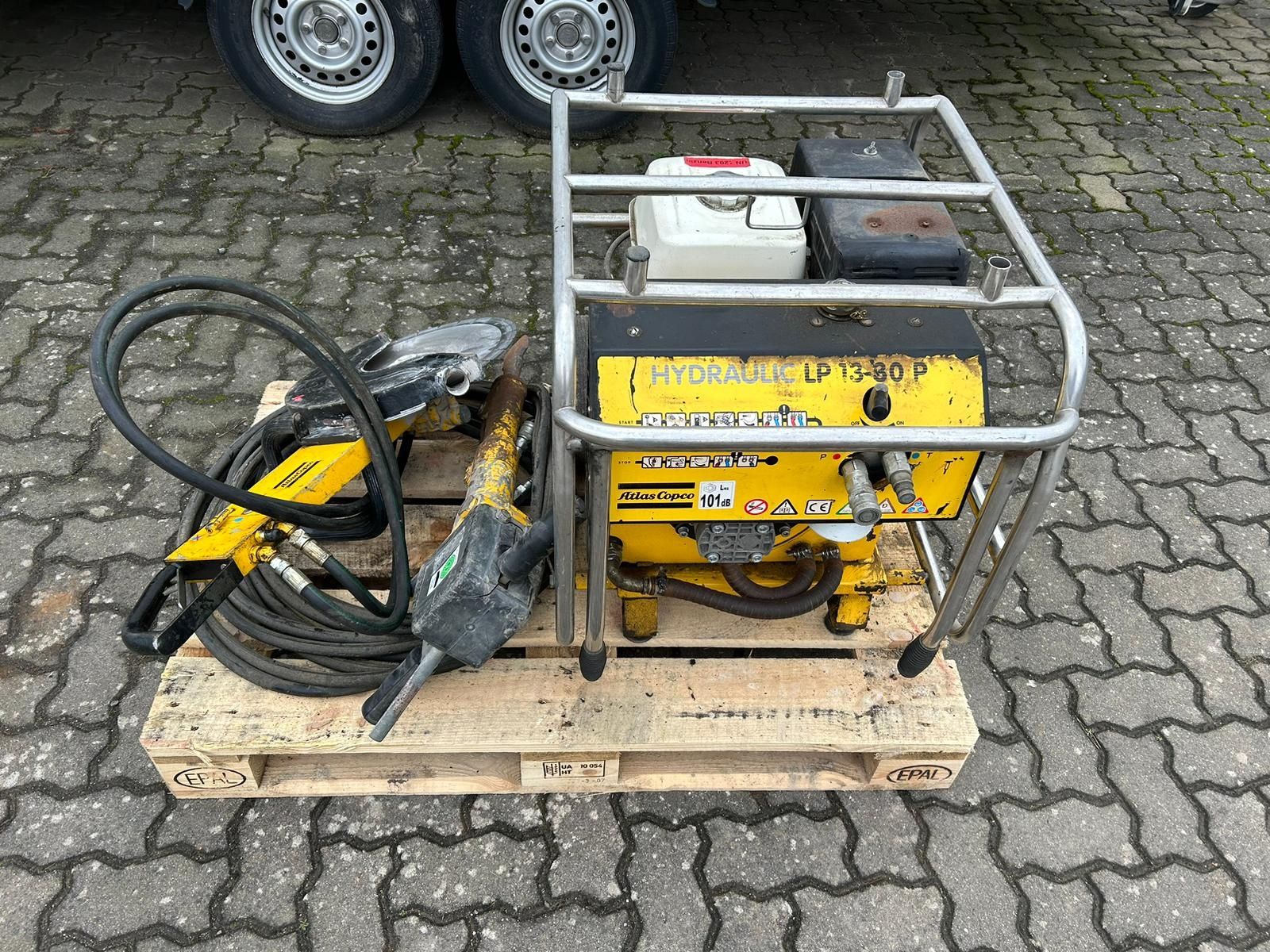 Atlas copco lp 13-30P stacja hydrauliczna młot piła hycon hpp13 dłuto