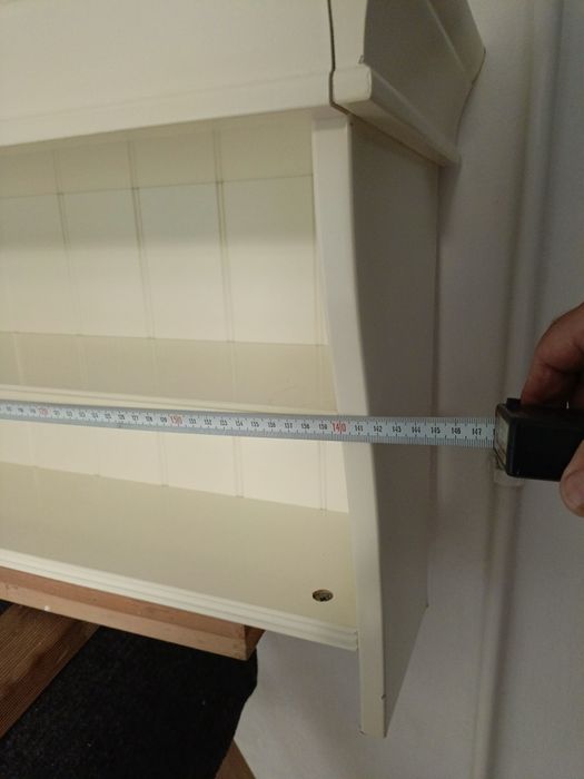 Witryna Ikea biała