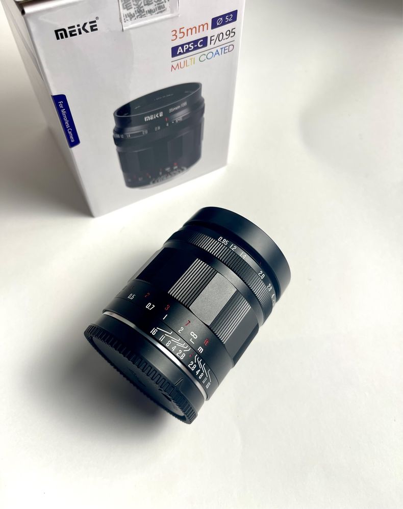 Meike EF-M 35mm f/0,95 *NOVA*