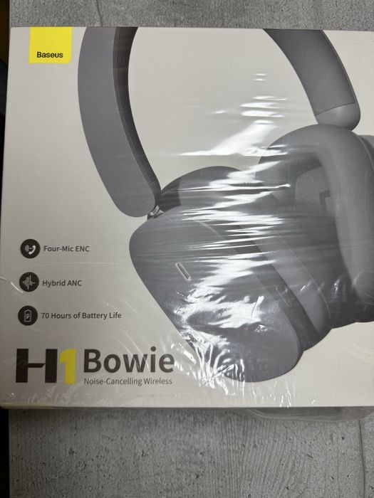 Беспроводные Bluetooth наушники Baseus Bowie H1 с шумоподпвлением ANC