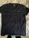 Tshir azul escura da hollister