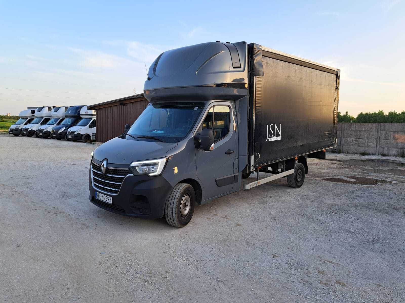 Zabudowa 10  palet Renault Master , Fiat, Citroen, Iveco uszkodzona