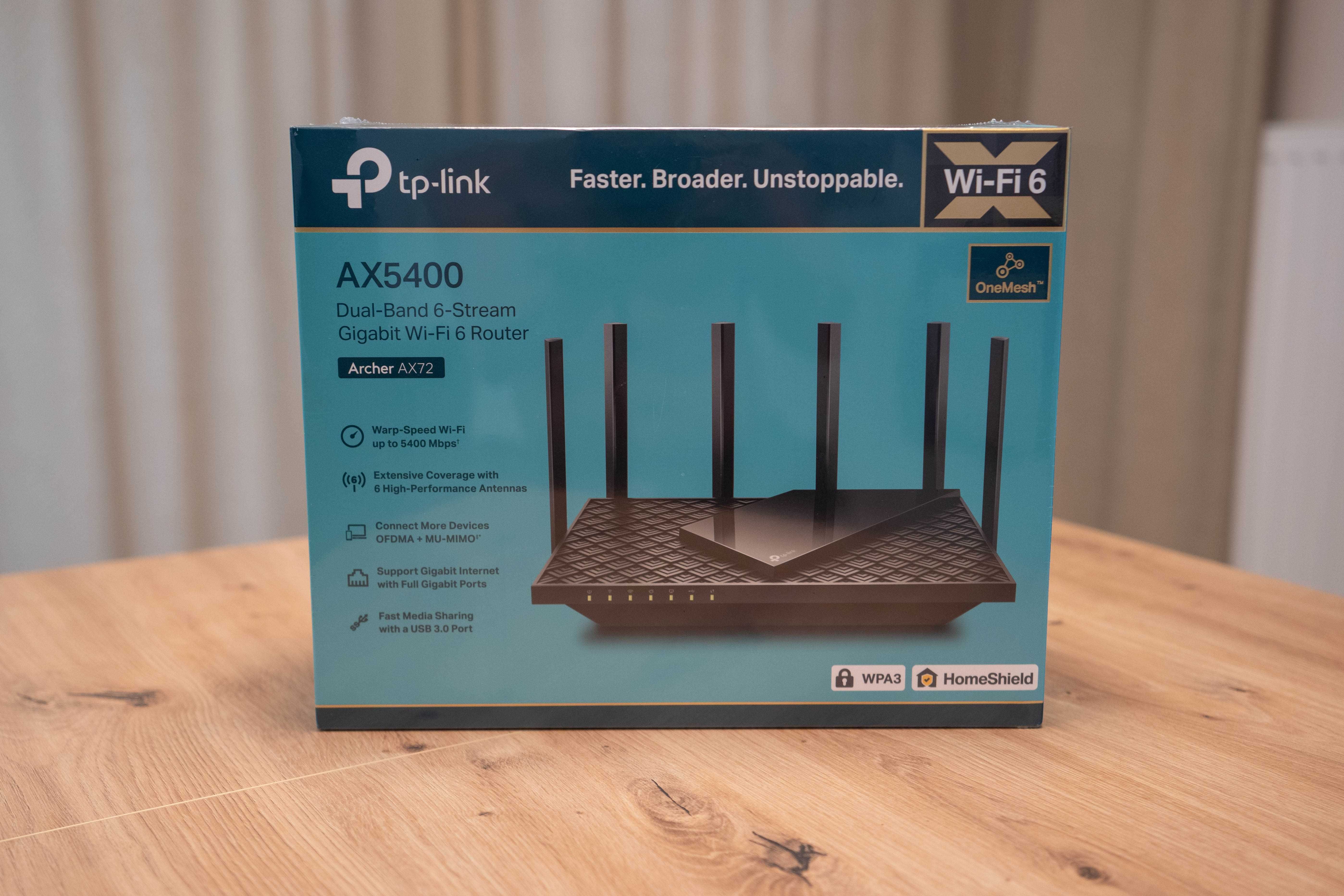 TP-LINK Archer AX72 - AX5400 Wi-Fi 6