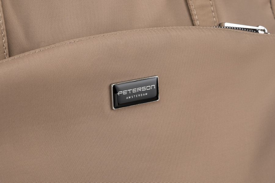 miejska torebka shopper z boczną kieszonką - peterson