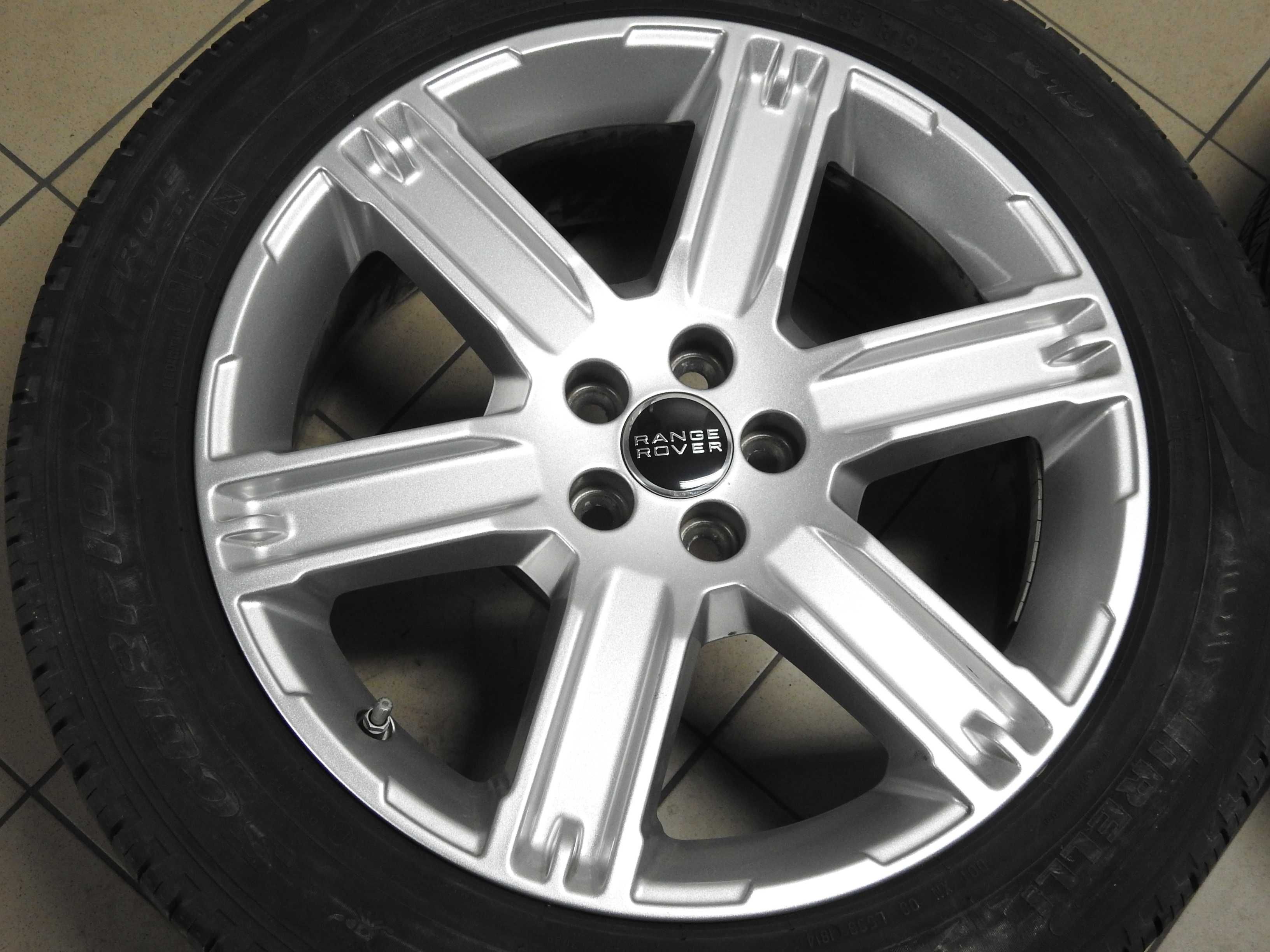 4xFELGI LAND ROVER EVOQUE 19" 5X108 ET45 +czujniki