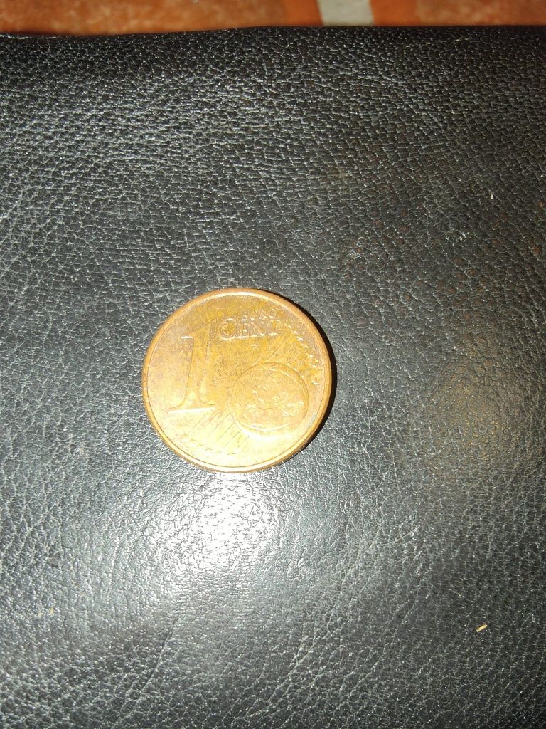 Moeda 1 cêntimo Alemanha Ano 2004 Série F