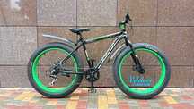 Мощный алюминиевый ФЭТБАЙК, Shimano, можно под электро, отл состояние