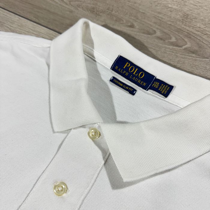 Елегантне Біле Поло Футболка Ральф Лаурен Ralph Lauren, XXL, оригінал