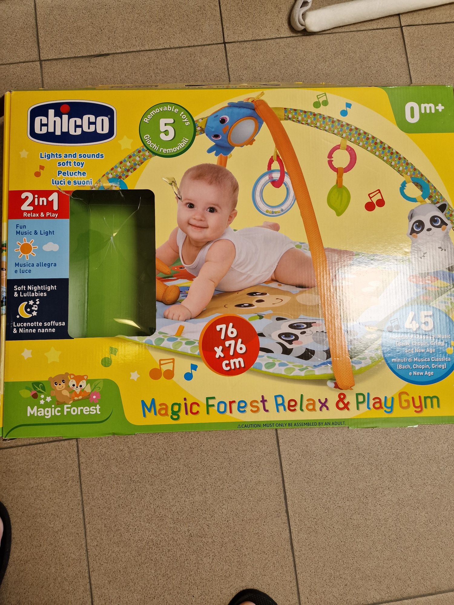 Ginásio para bébé Chicco Floresta Mágica