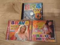 Zestaw płyt CD Bravo Hits 2001, 2002 i unikatowy Carnival 2001