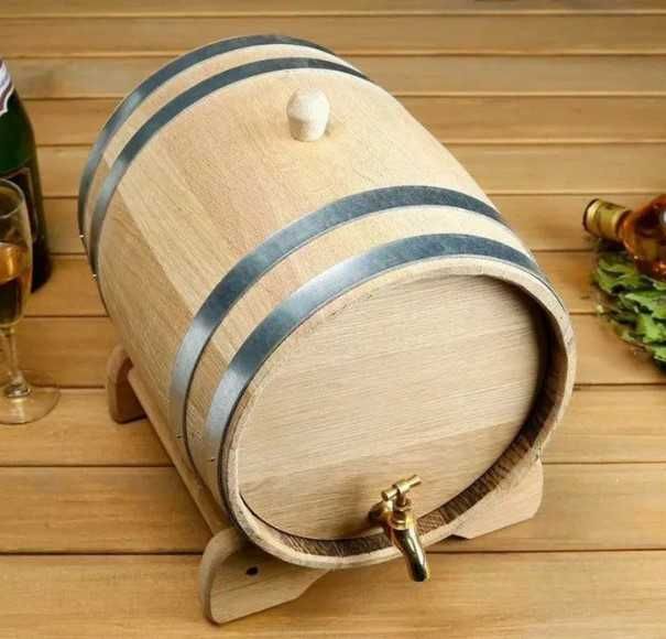 Діжки ручної роботи з високоякісного дубу для міцних напоїв