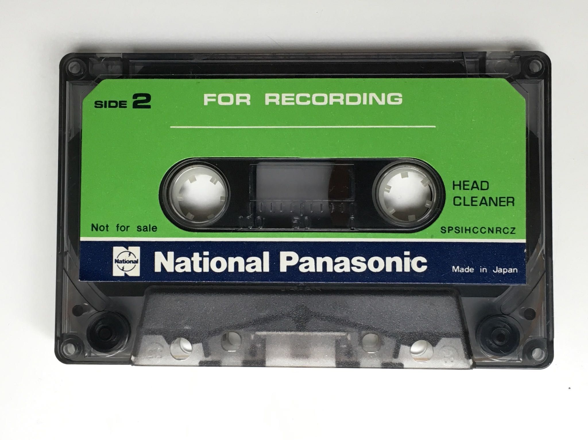 National Panasonic Demonstration cassette