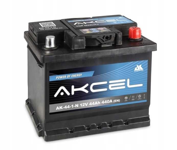 Akumulator Akcel Varta 44ah 52ah 56ah 63ah 72ah 74ah 80ah 100ah 3 lata