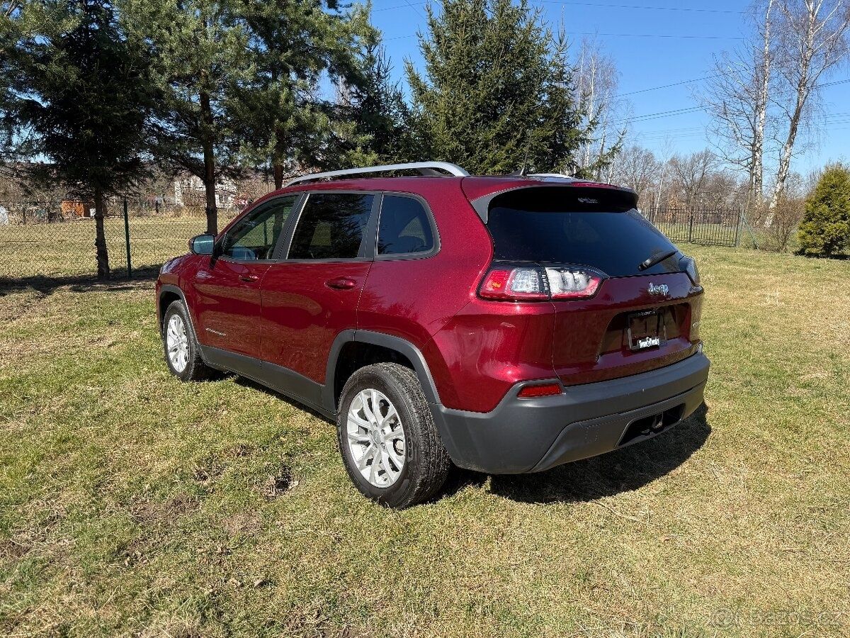 12 000 przebieg !!! Jeep Cherokee 2021 poj. 2,4 benz-zarejestr. w Pols