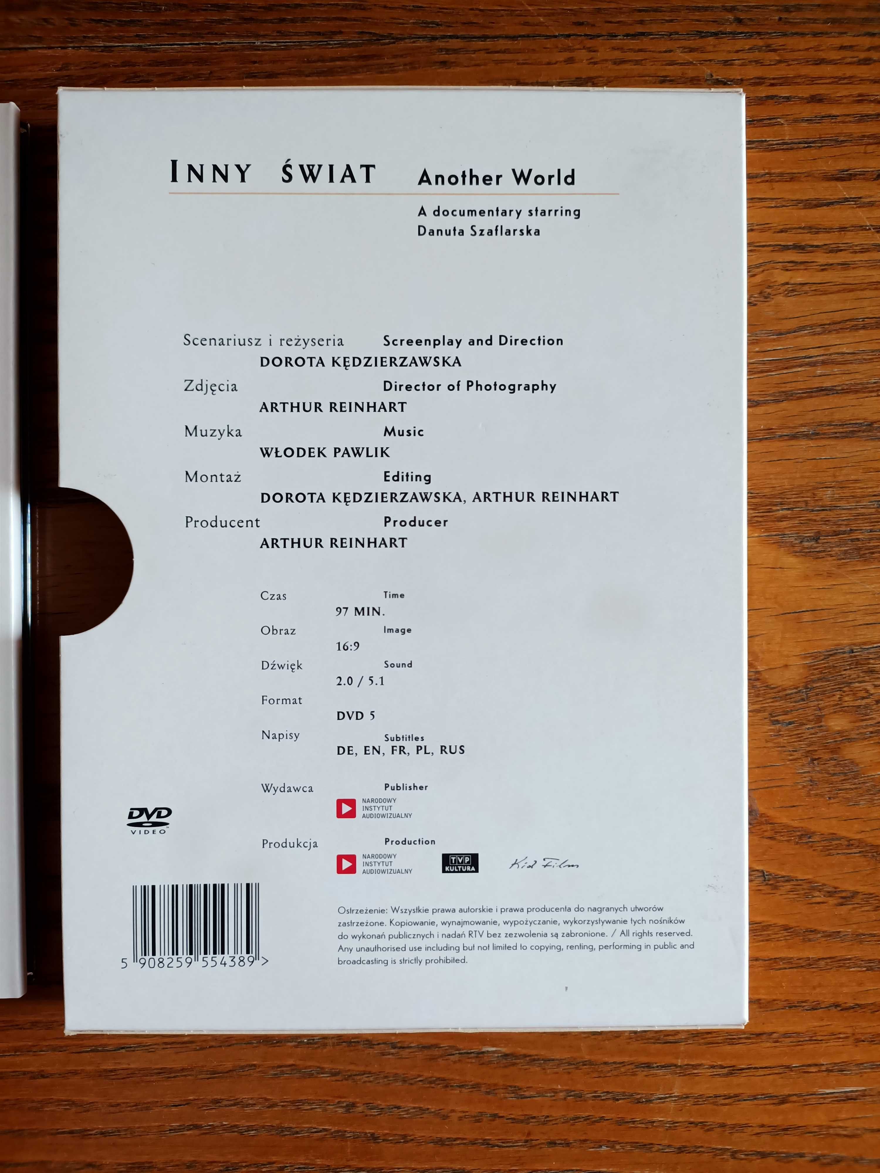 Danuta Szaflarska inny świat dvd dokument another world unikat
