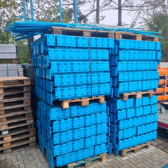 Regał wspornikowy jednostronny H600cm do profili  rur drewna  dłużyc