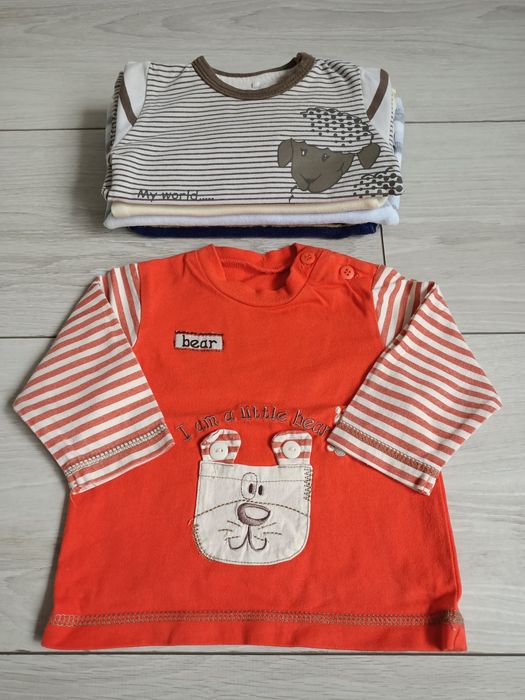 Bluzeczka bluzka kaftanik koszulka niemowlęca rozmiar 62