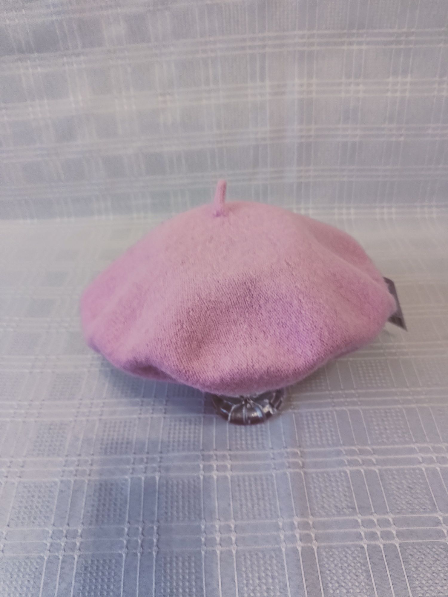 Beret wełniany, nowy