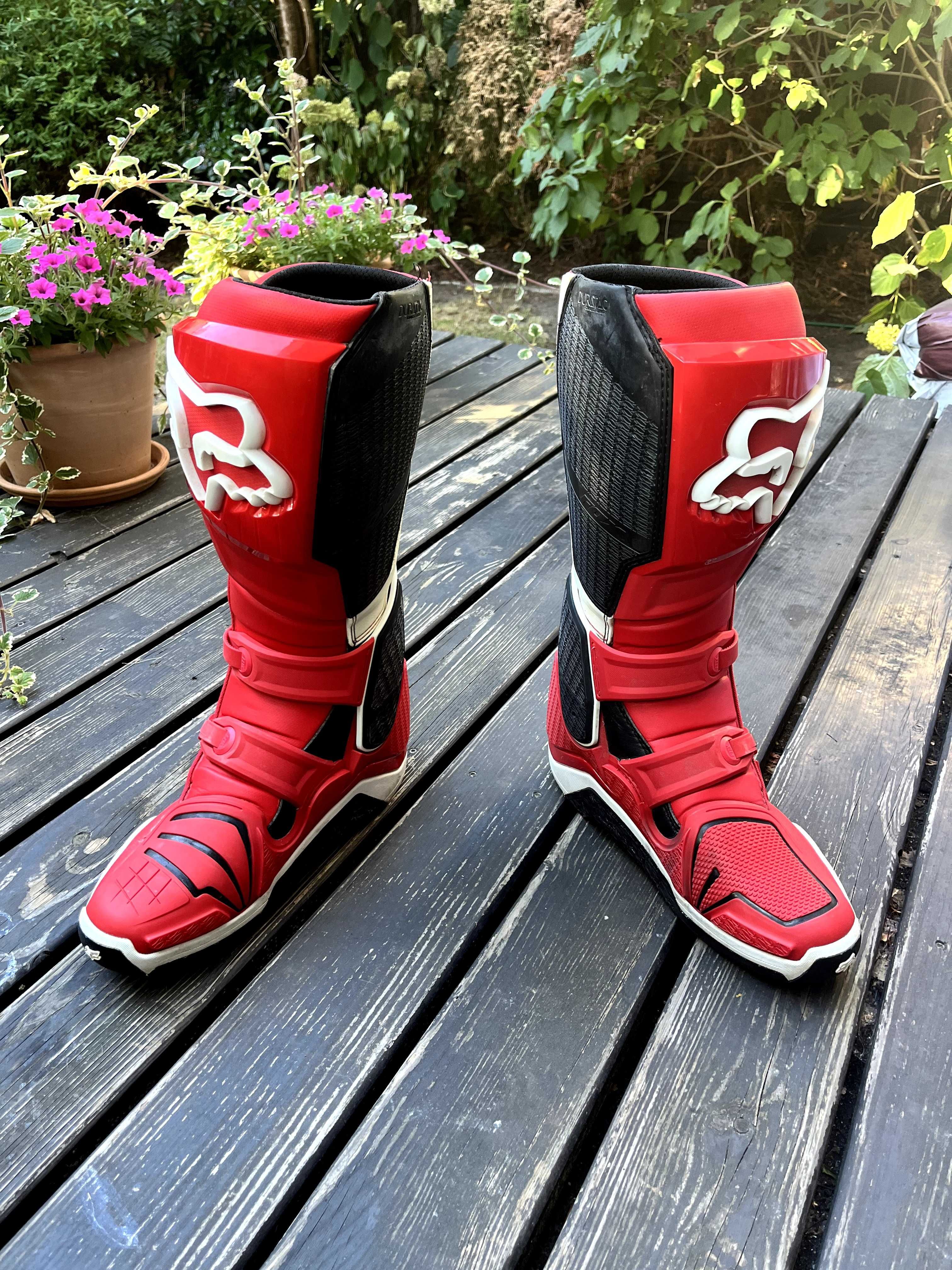 Buty motocyklowe Cross - Fox Instinct - prawie NOWE (użyte 2 razy)